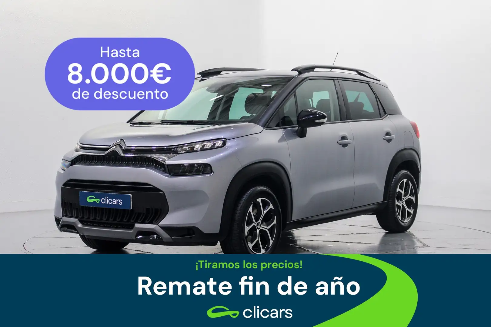 Citroen C3 Aircross Puretech S&S Plus 110 Plateado - 1
