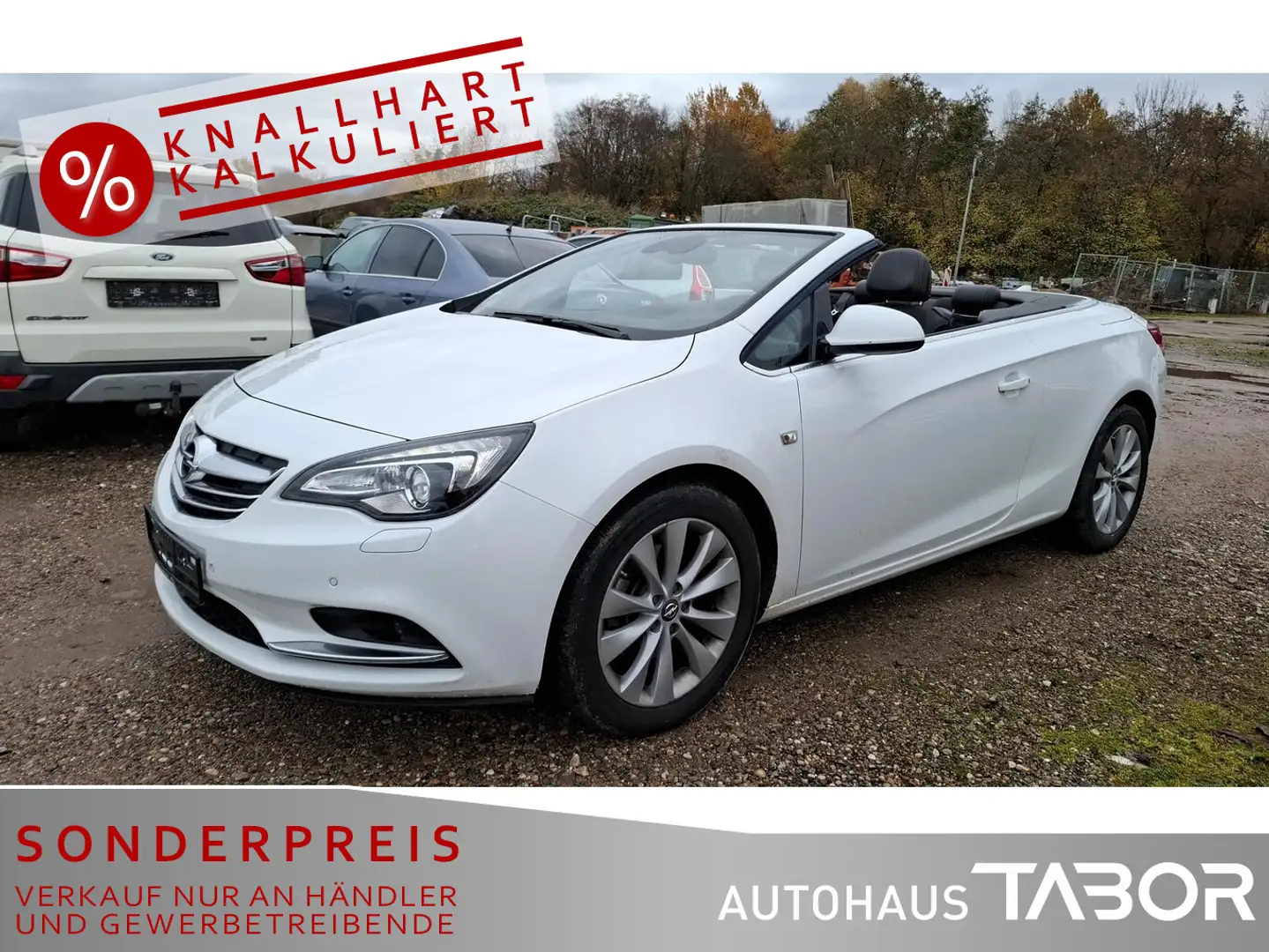 Opel Cascada 1.4 Turbo Innovation Navi Xen SHZ PDC Weiß - 1