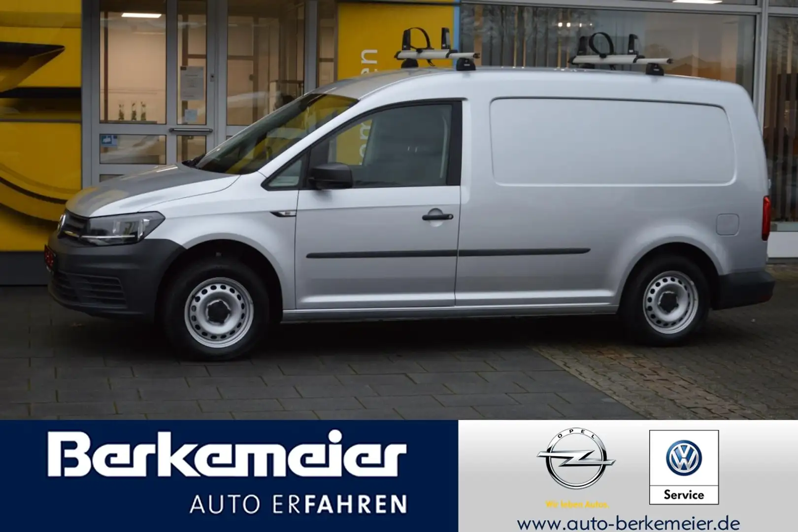 Volkswagen Caddy Maxi Kasten ABT-e/Elektro/Holz/Dachträger Argent - 1
