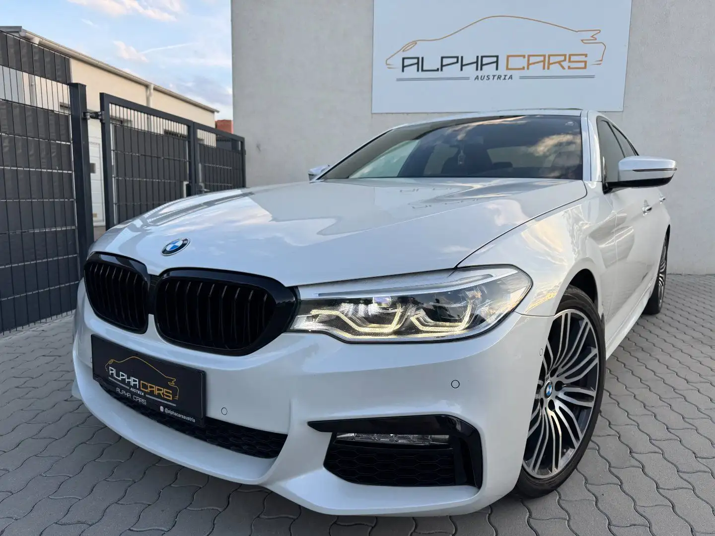 BMW 530 d G30 M-Sport Weiß - 2