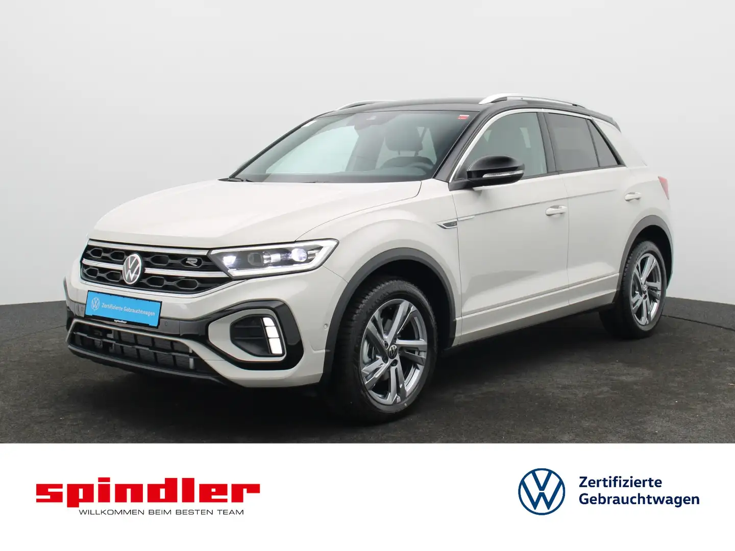 Volkswagen T-Roc R-Line 1.5 TSI DSG / Navi, App, AHK, LED+ Grau - 1