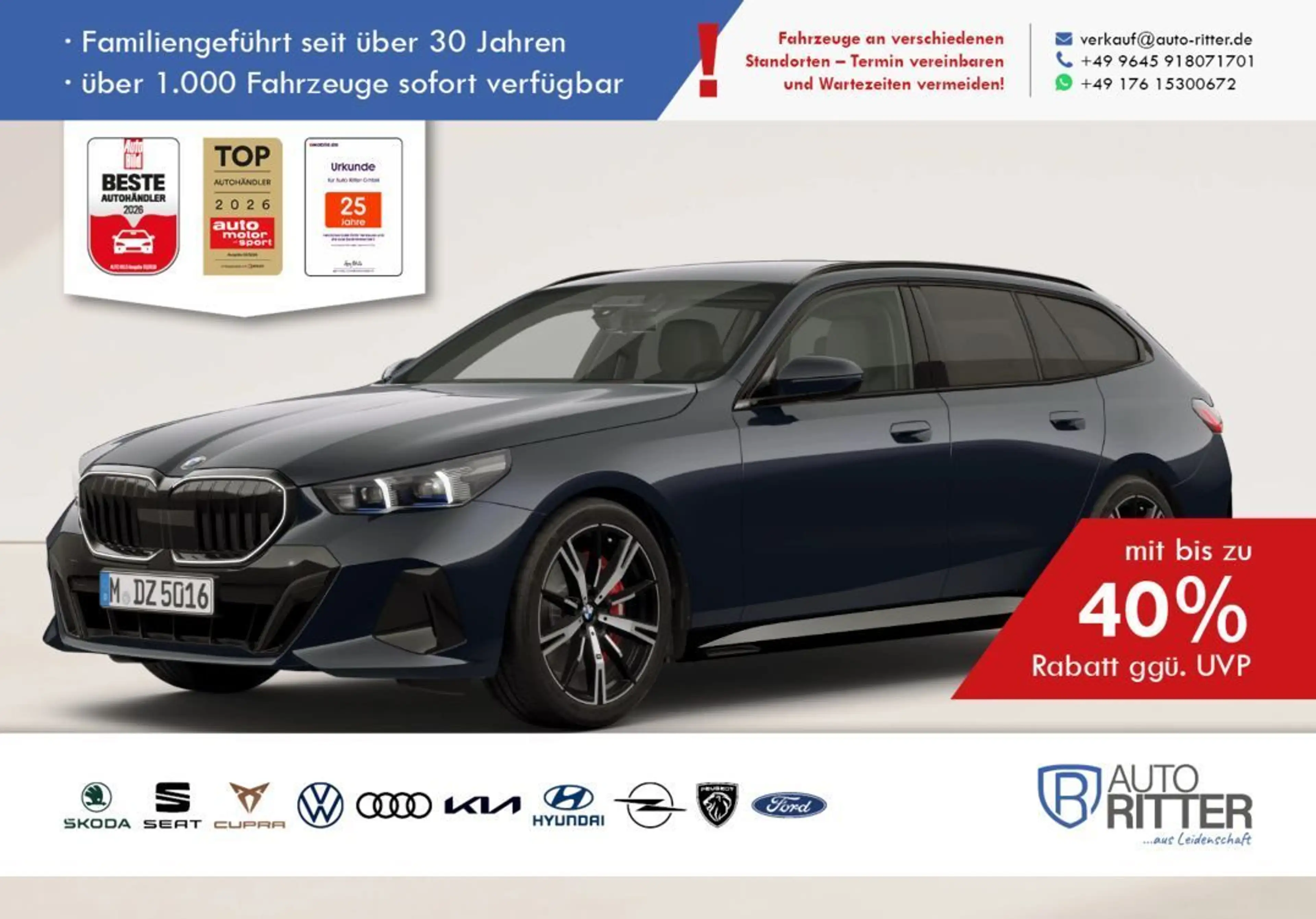 BMW 540 Touring M Sportpaket Pro ACC|AHK|RFK|Matr...