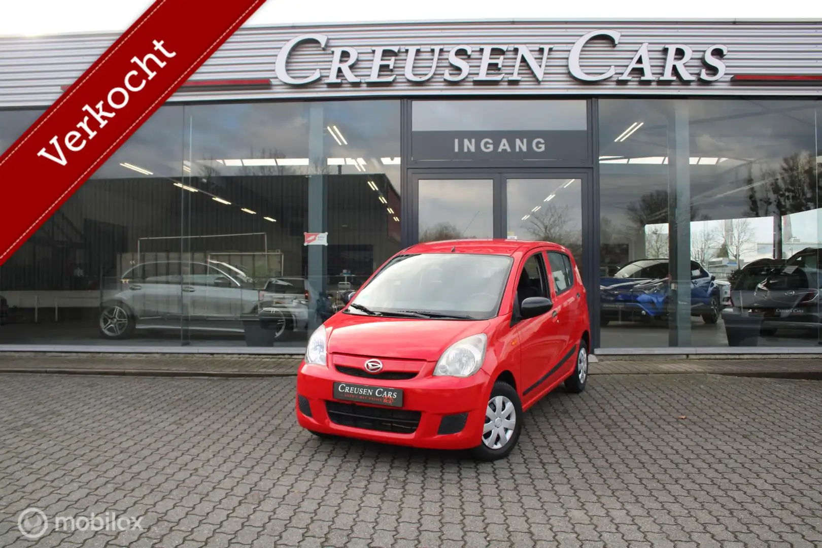 Daihatsu Cuore 1.0 Premium/Airco/ Rood - 1