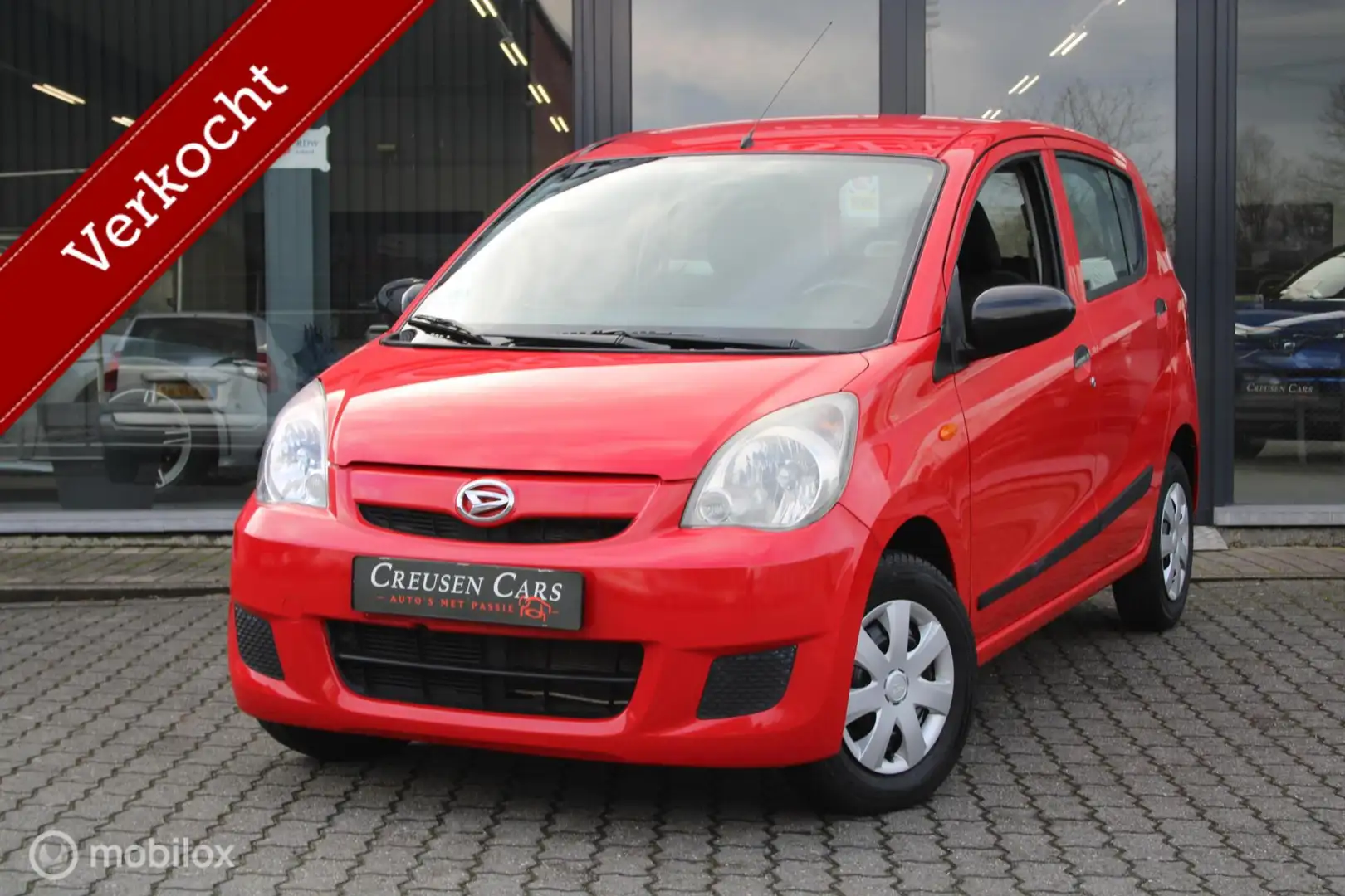Daihatsu Cuore 1.0 Premium/Airco/ Rood - 2