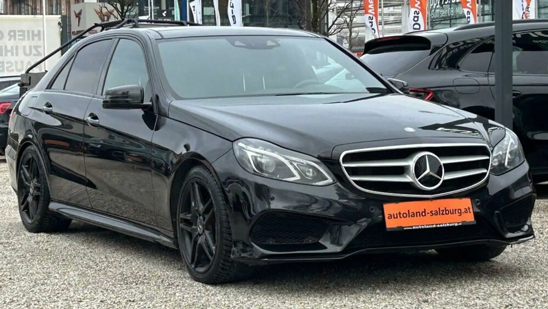 Mercedes-Benz E 350 BlueTEC 4-Matic AMG Paket 18'' Alu PANO Zwart - 1