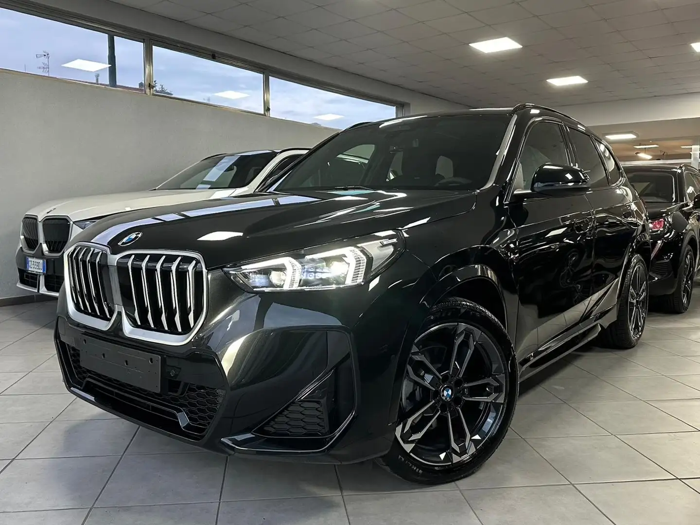 BMW X1 X1 sdrive18d MSport auto LED TETTO ITALIA IVA ESPO Nero - 2