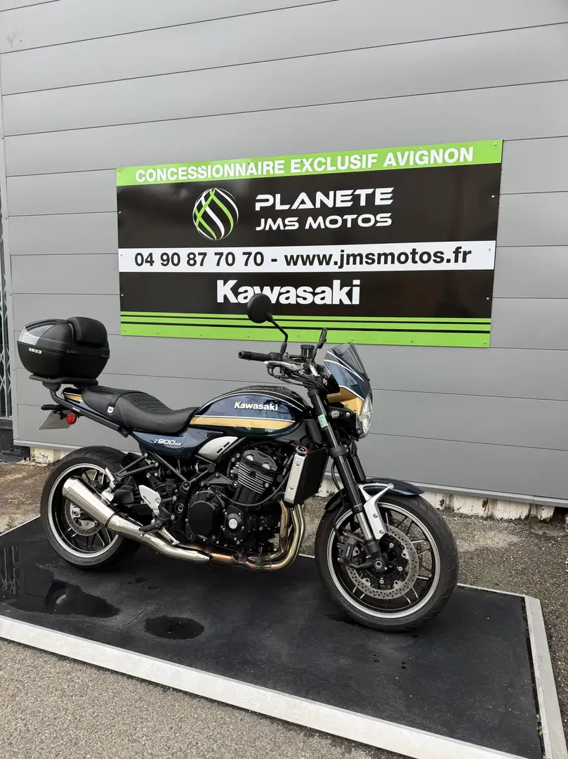 Kawasaki Z900RS Bleu - 1