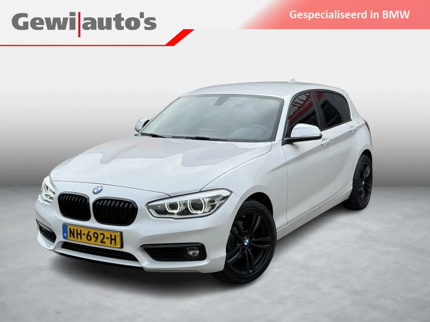 BMW 118 1-serie 118d Centennial High Executive NL auto Bílá - 1