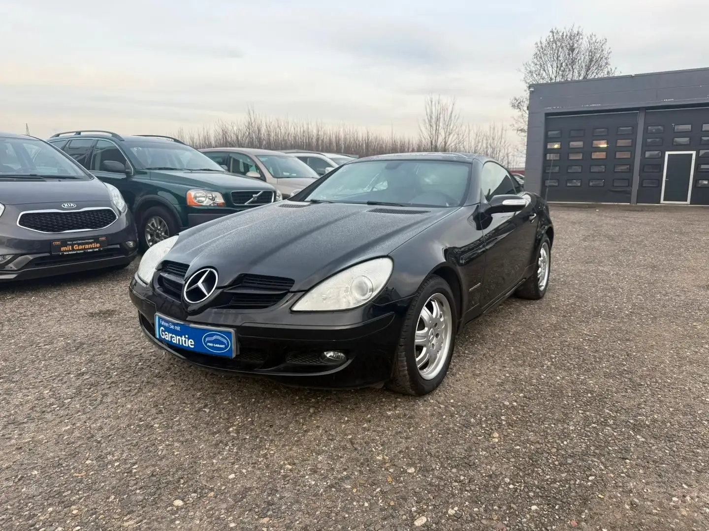 Mercedes-Benz SLK 200 Kompressor Cabrio/Leder/WENIG KM/SHZ Schwarz - 2