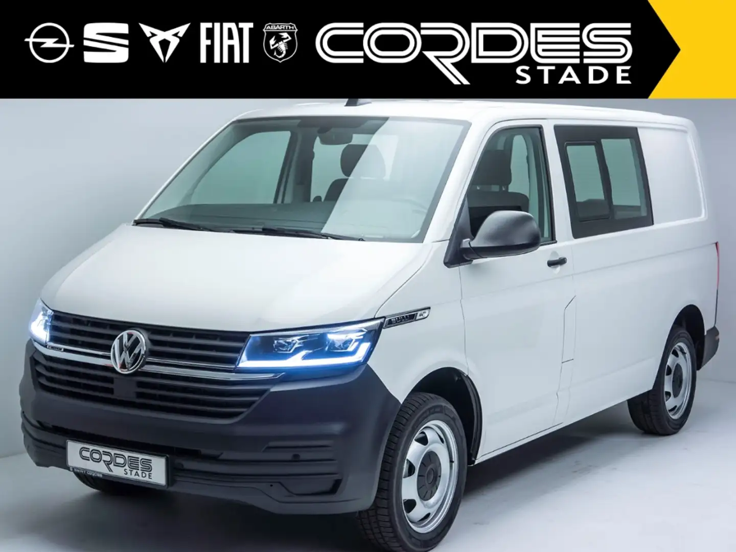 Volkswagen Transporter T6.1 Kasten 4MOTION 2.0 TDI Kamera Navi (12) Blanc - 2