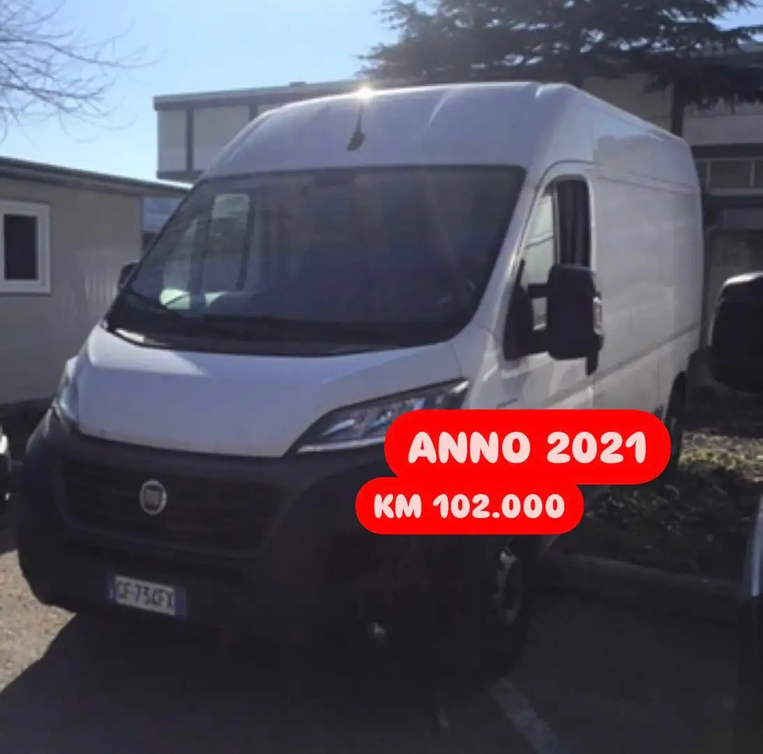 Fiat Ducato 2.3mjt 140cv L2H2 FURGONE Anno 2021 Bianco - 2