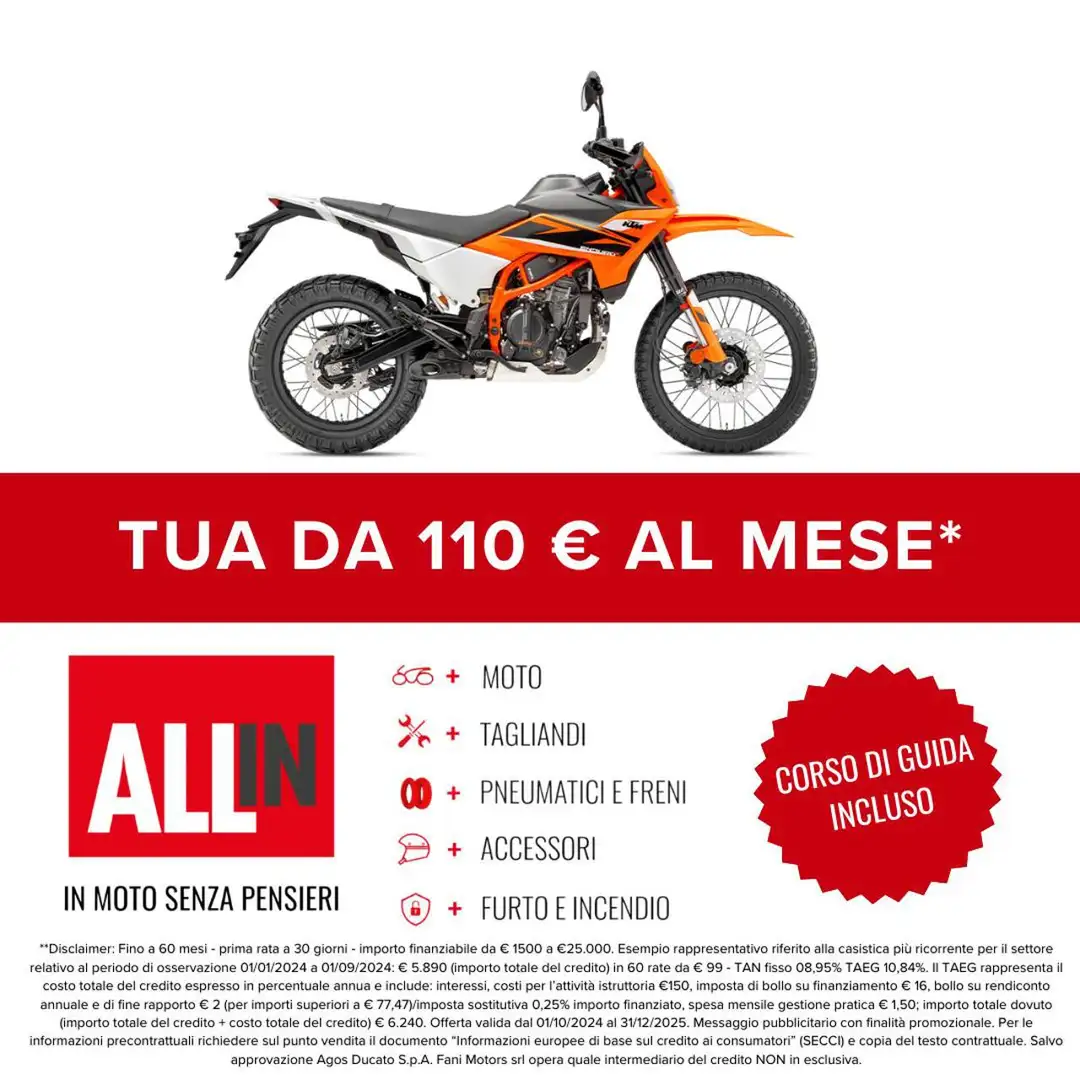 KTM 125 ENDURO R Arancione - 2