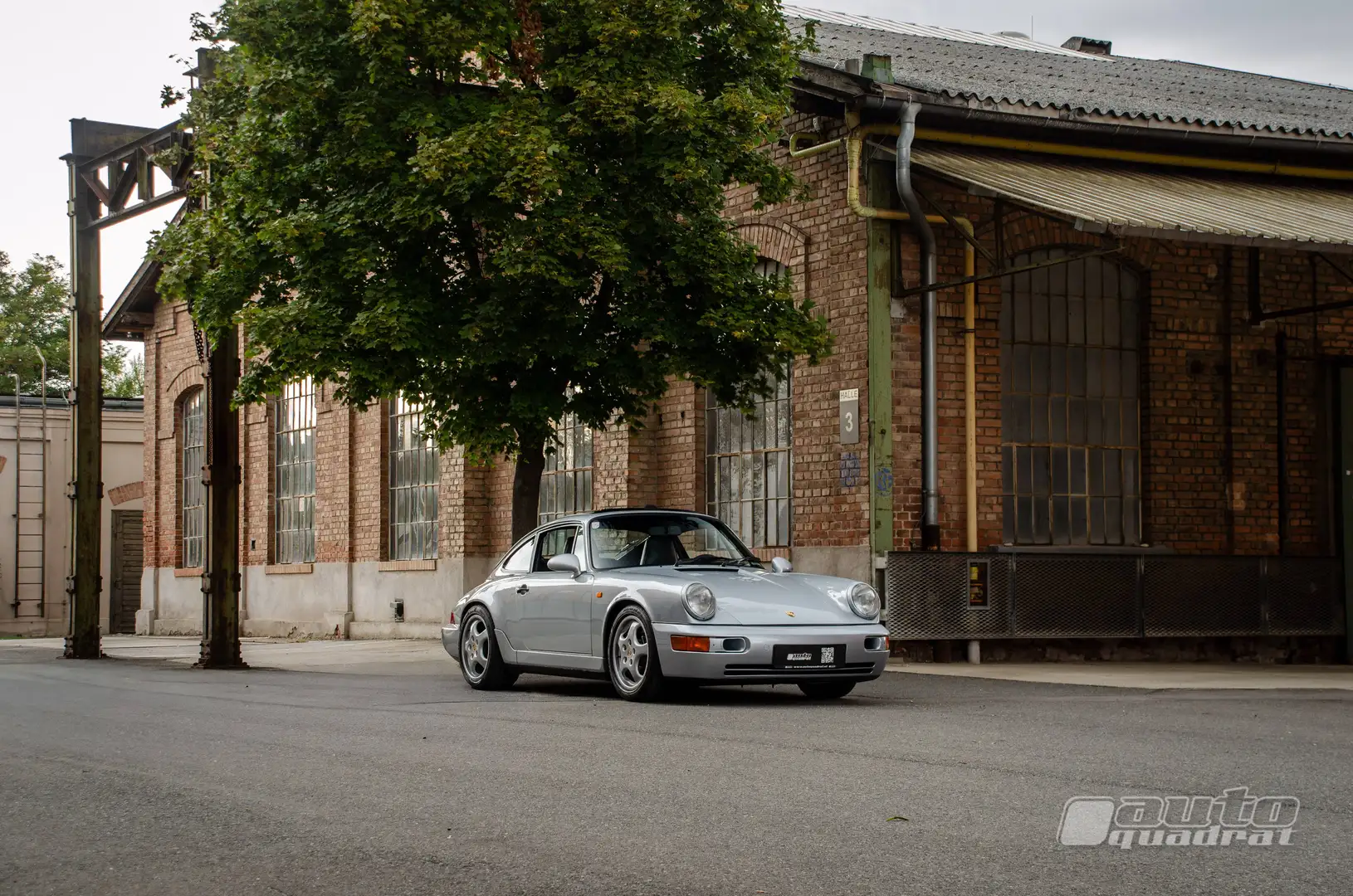 Porsche 964 Carrera 4 Coupé - SD - neue Ölleitungen - Klima Service Silber - 2