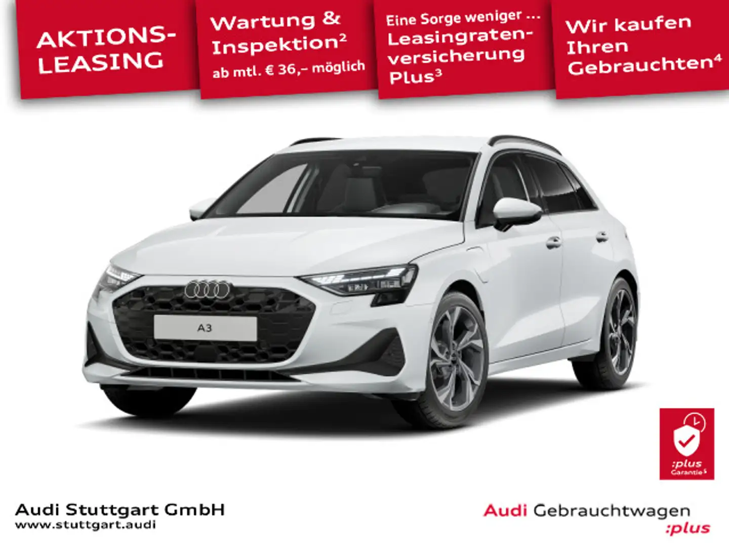 Audi A3 40 TFSI e S tronic Weiß - 1