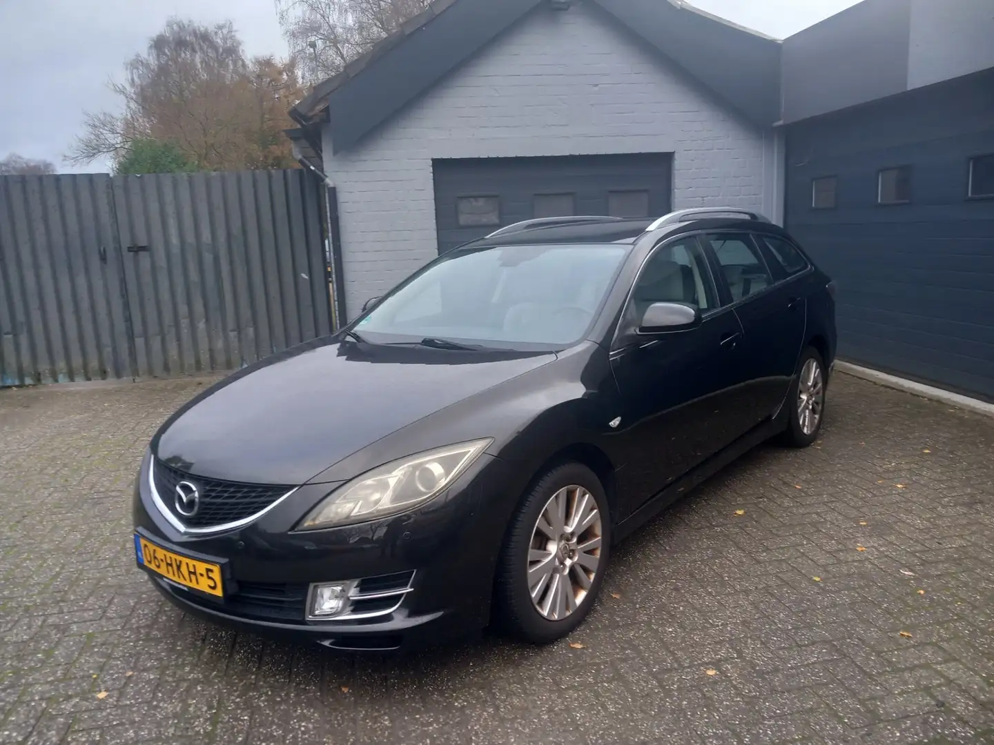 Mazda 6 Sportbreak 1.8 Touring,Airco,Cruise control,Isofix Noir - 1