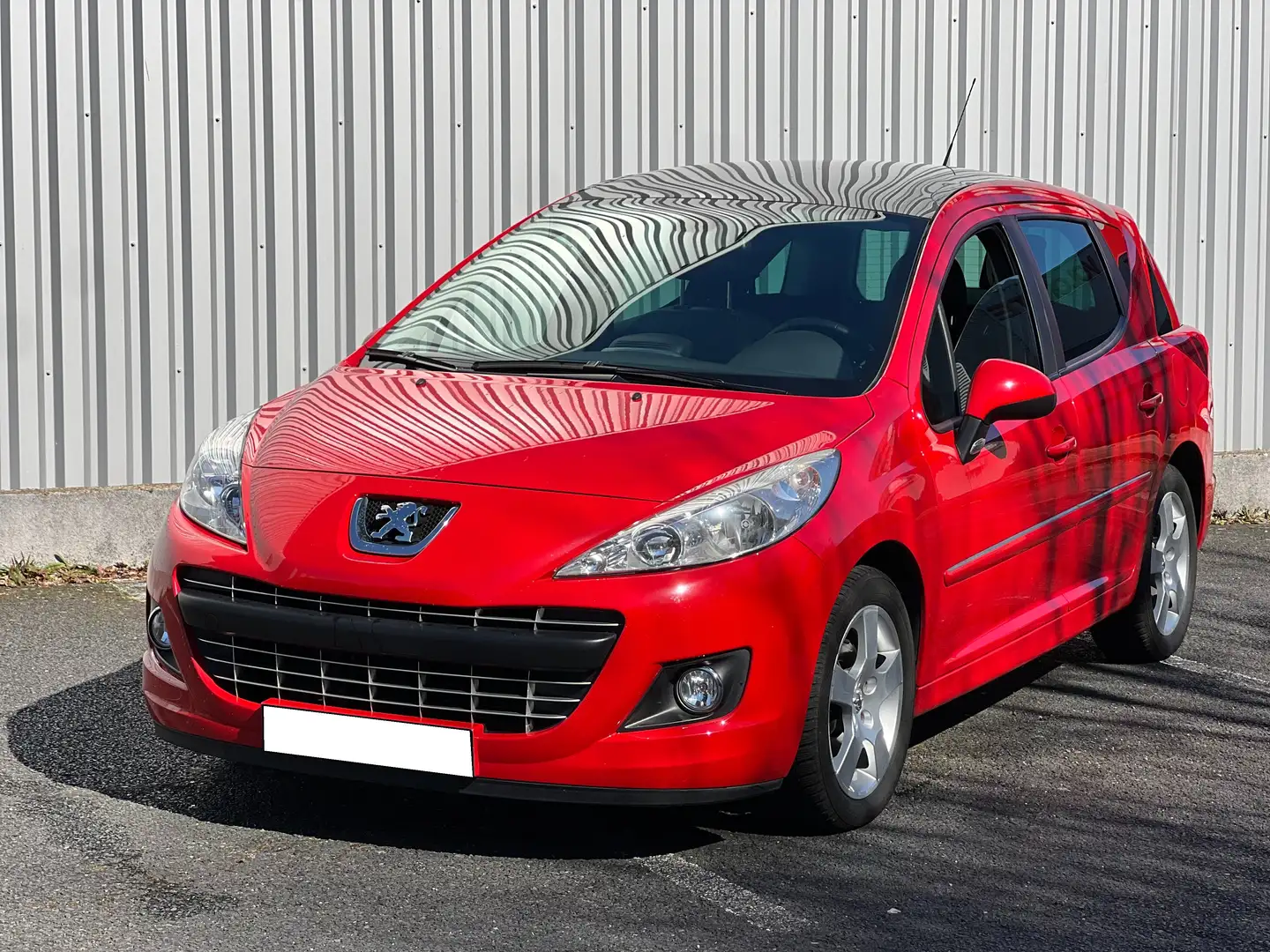 Peugeot 207 SW 1.6 VTi 120ch FELINE BVA Rouge - 2
