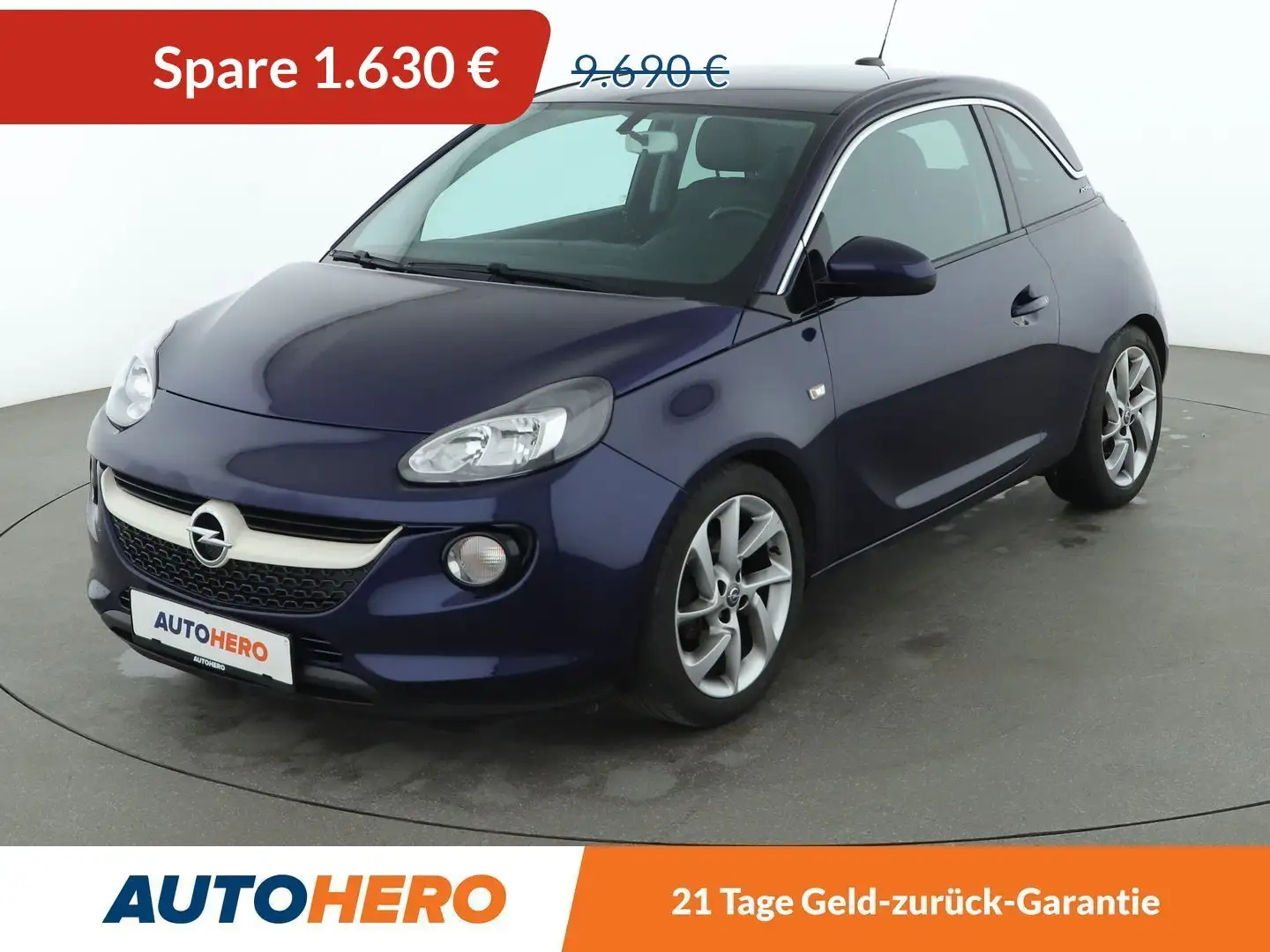 Opel Adam 1.0 Turbo Slam ecoFlex Blau - 1