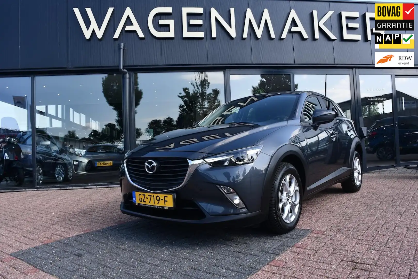 Mazda CX-3 2.0 SkyActiv-G 120 TS+ Clima|Cruise|Stoelvw|Trekha Grijs - 1