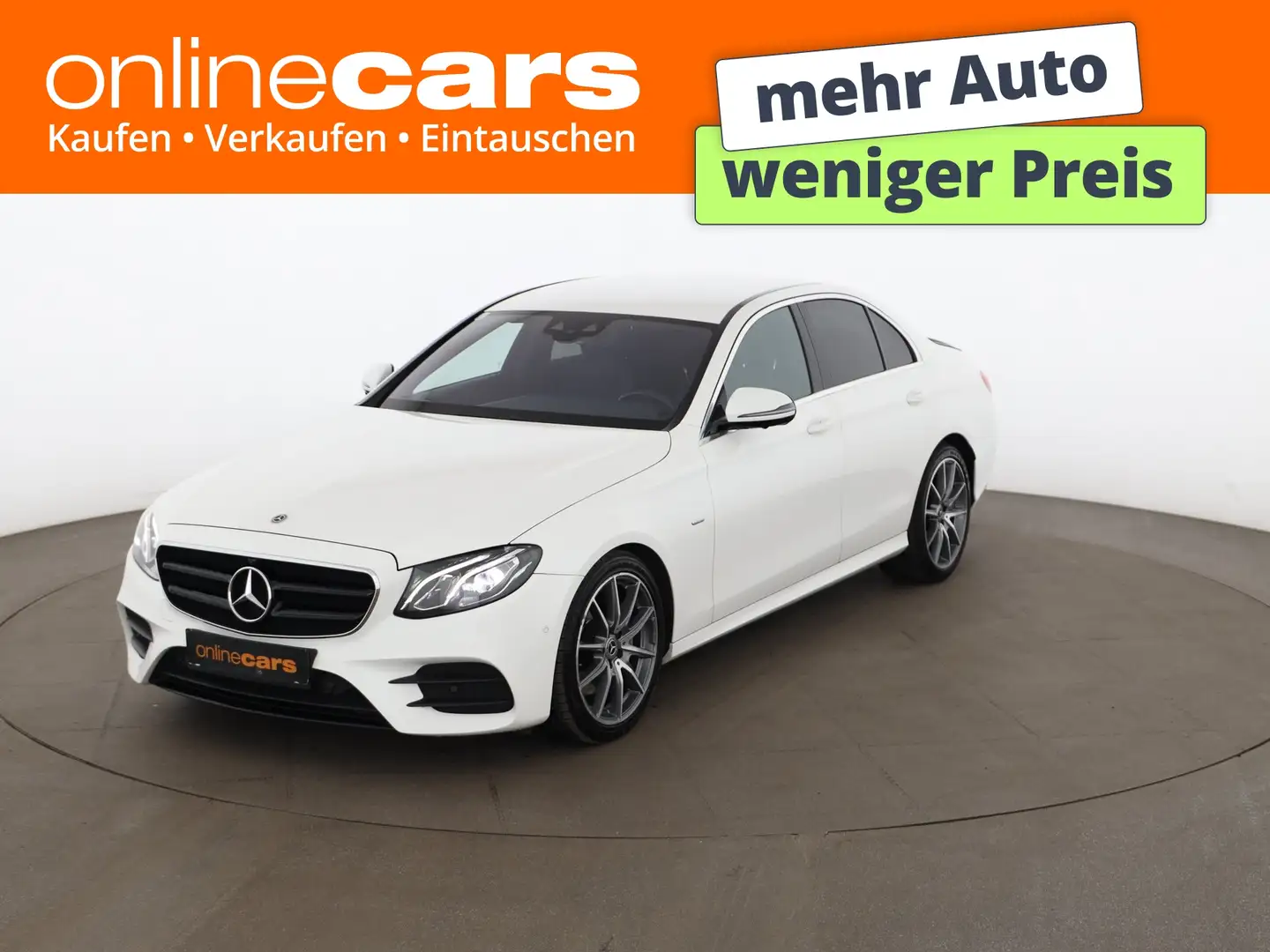 Mercedes-Benz E 200 d AMG Line Aut LED 360-CAM DIGITAL-TACHO Weiß - 1