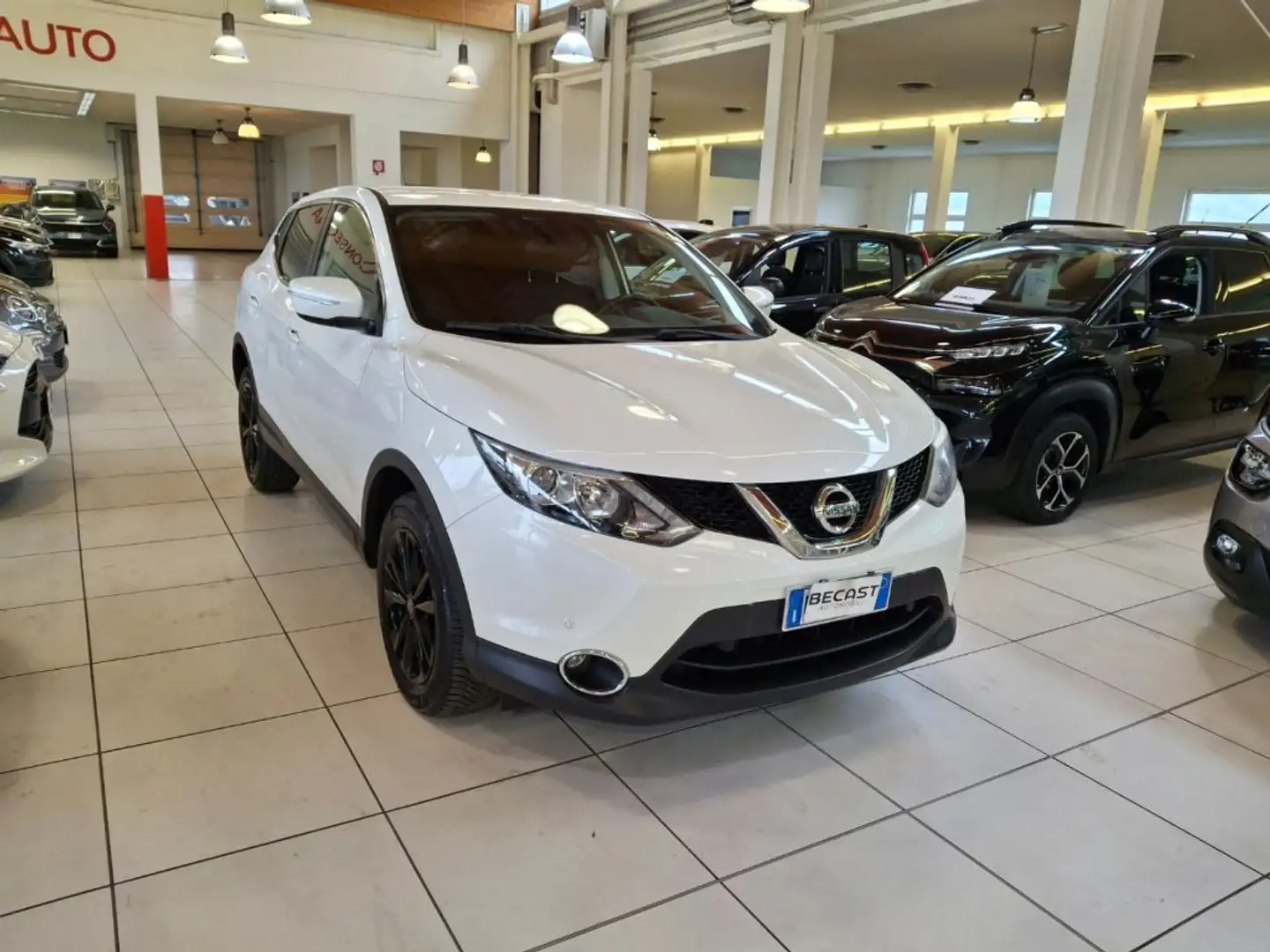 Nissan Qashqai 1.6 dCi 2WD Acenta UNICO PROPRIETARIO Bianco - 2