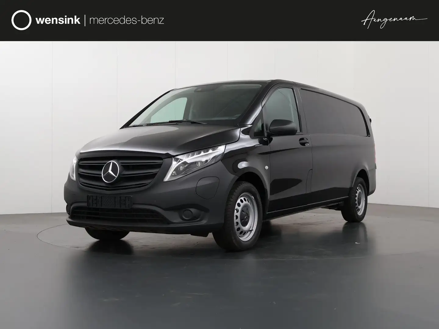 Mercedes-Benz Vito eVito Bestelwagen 66 kWh L3 | Navigatie | Airco | Zwart - 1