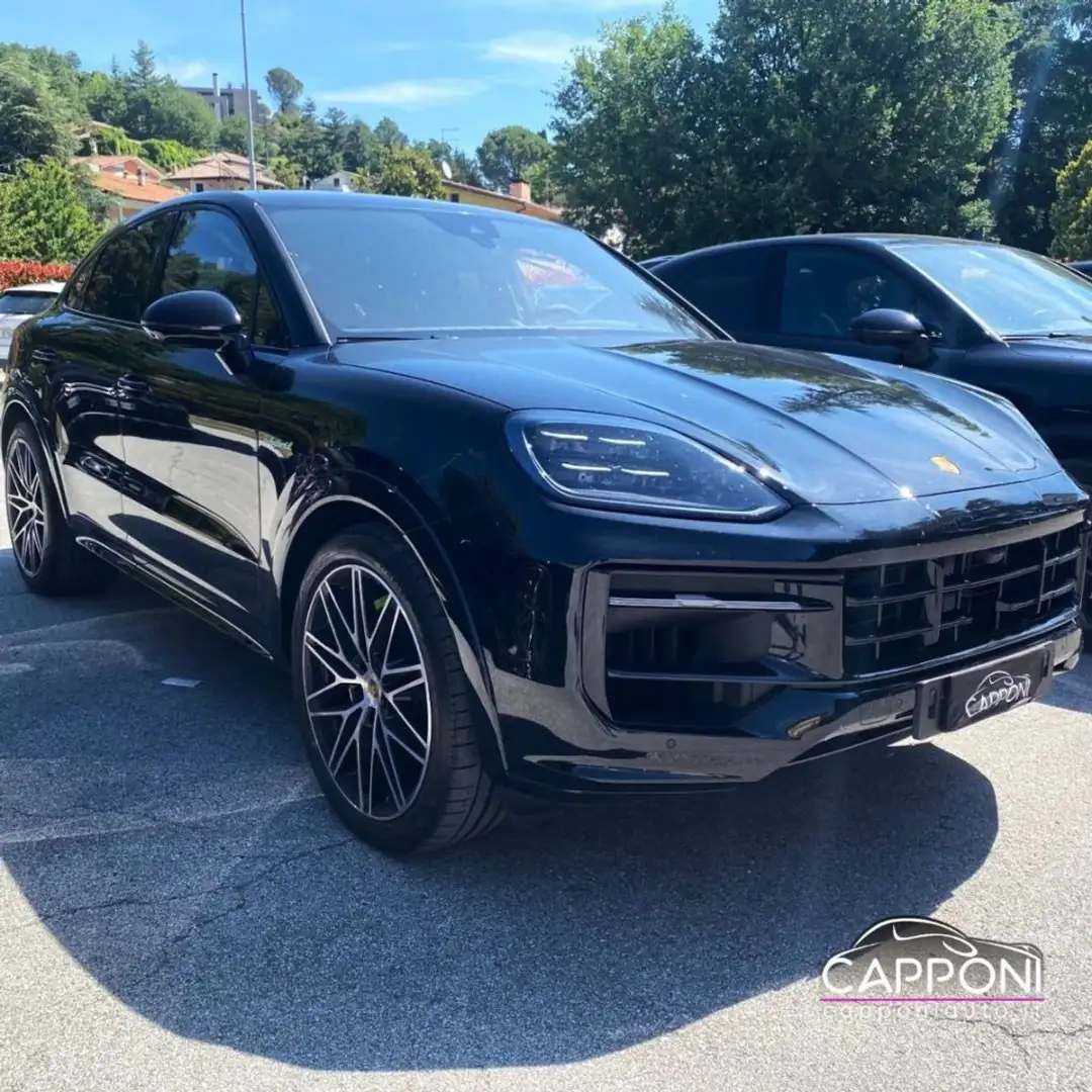 Porsche Cayenne Coupé 3.0 V6 E-Hybrid Nero - 1