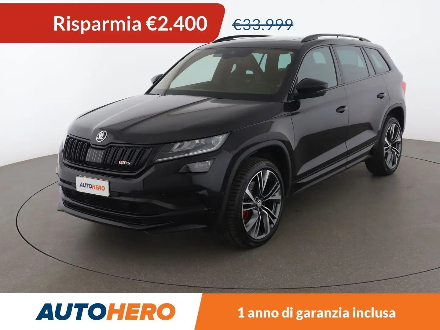 Skoda Kodiaq 2.0 BiTDI RS 4x4 Nero - 1