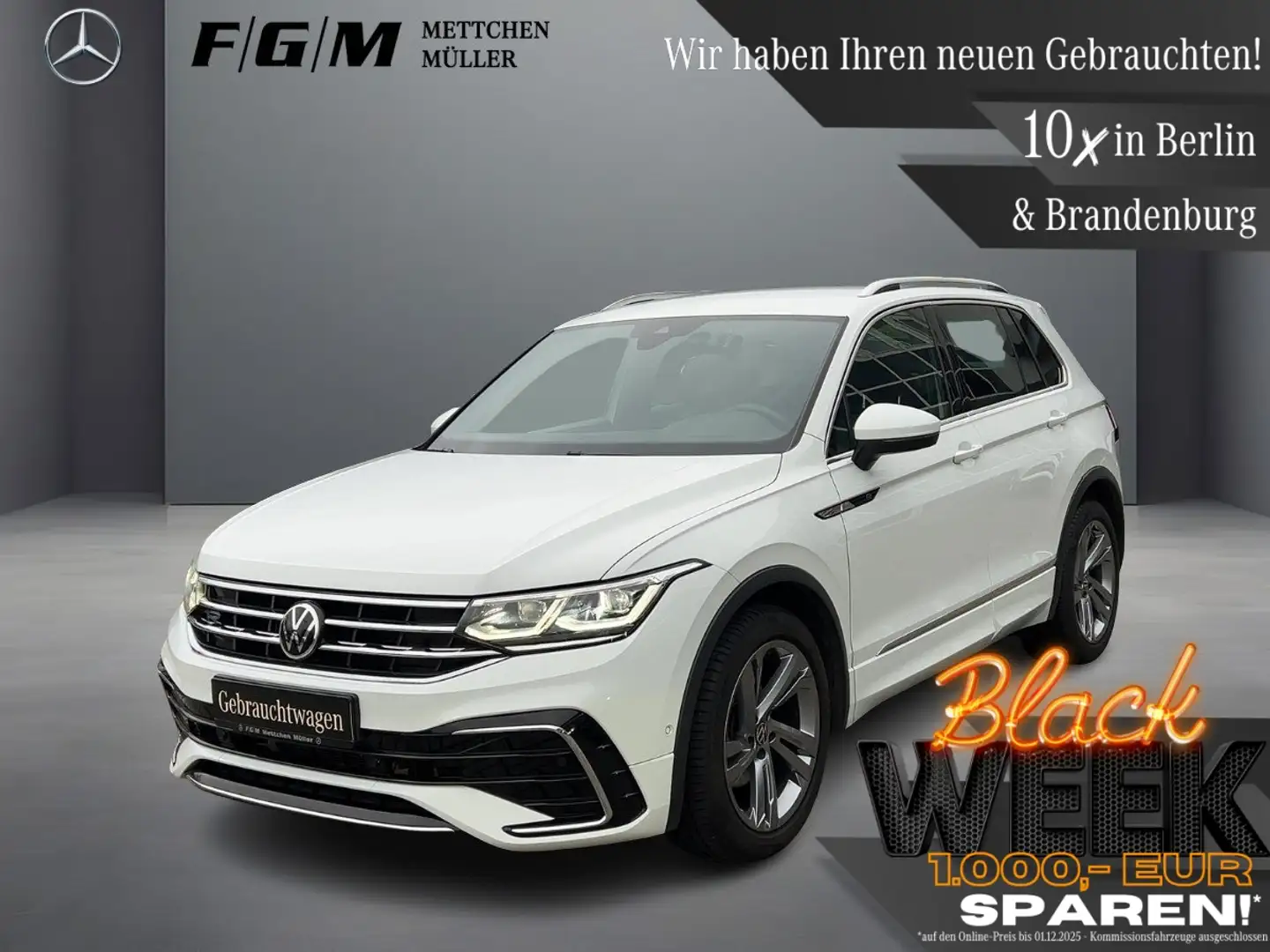 Volkswagen Tiguan 1.5 R-Line CarPlay|Sitzhz|Distronic Wit - 1