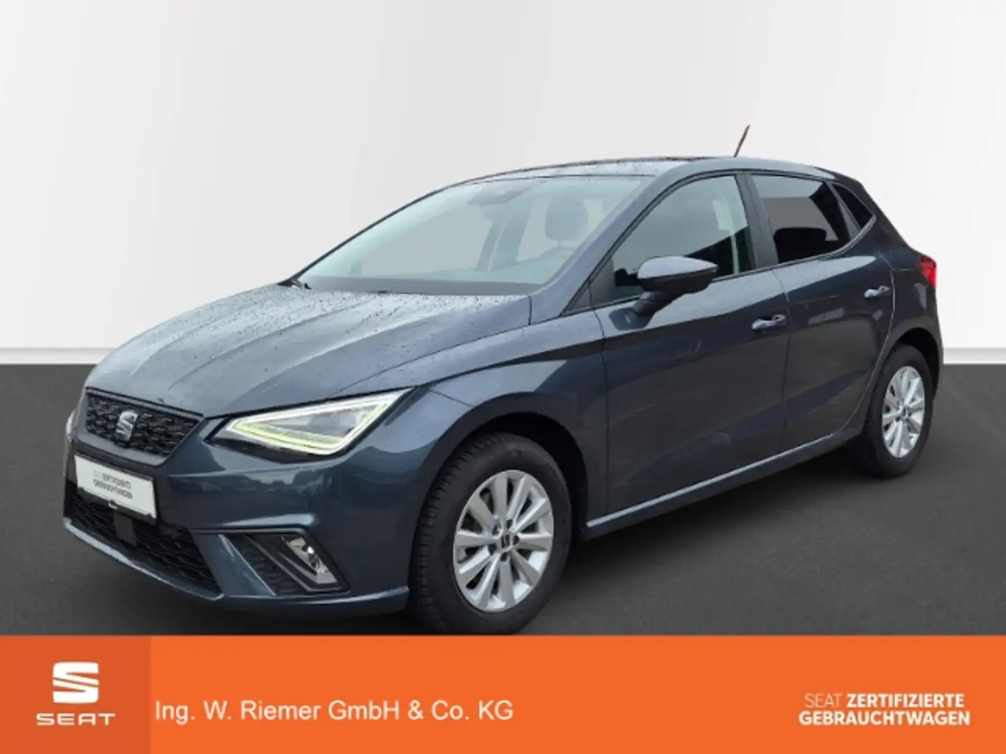 SEAT Ibiza 1,0 TSI Style Allwetter Cam ACC FullLink LED SHZ Grau - 1