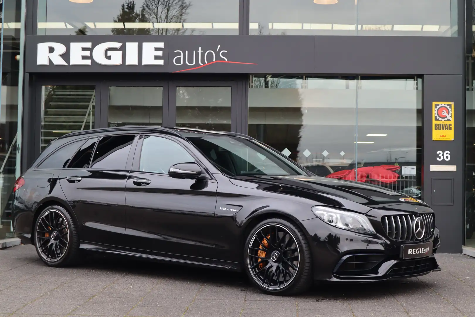 Mercedes-Benz C 63 AMG Estate S 510pk Ceramic Performance Virtual Multibe Zwart - 2
