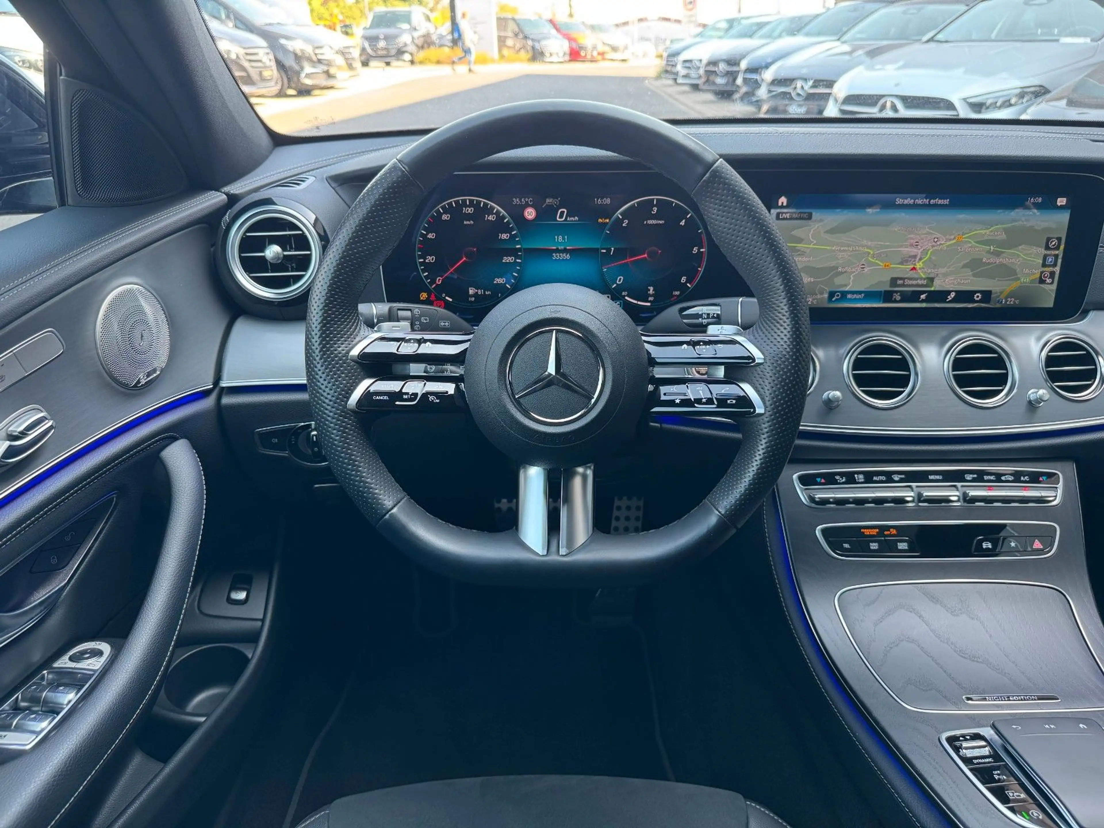 Mercedes-Benz E 400 d 4M AMG+Burm+Pano+AHK+Distr+Memory+Night — photo 15