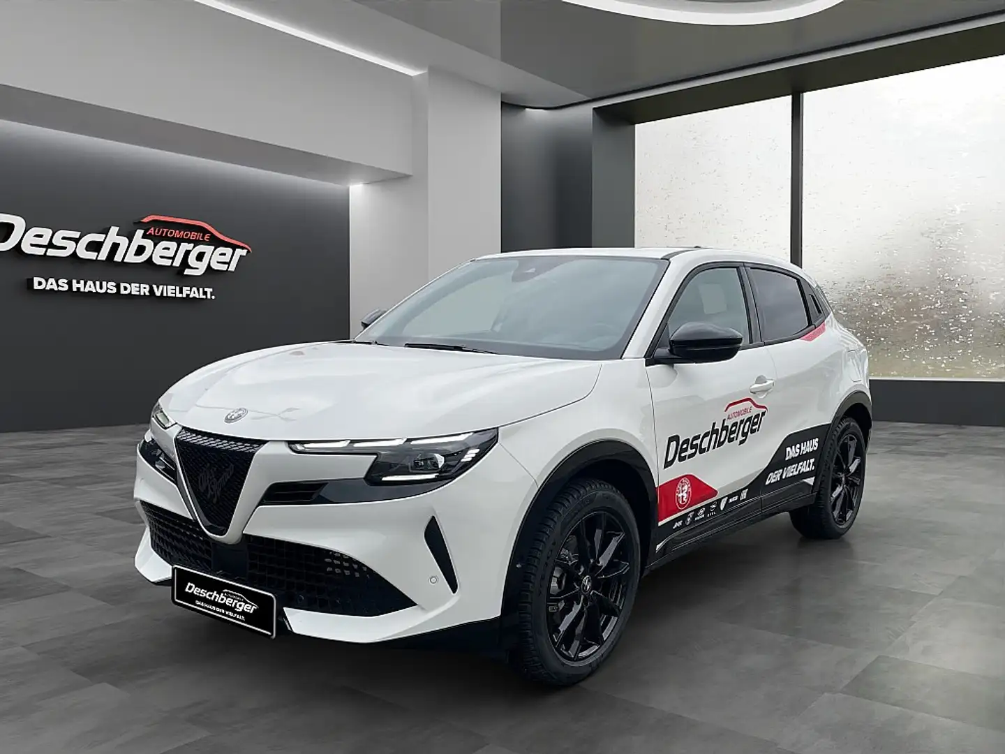 Alfa Romeo Junior Eletricca Batterie 54kWh Weiß - 1