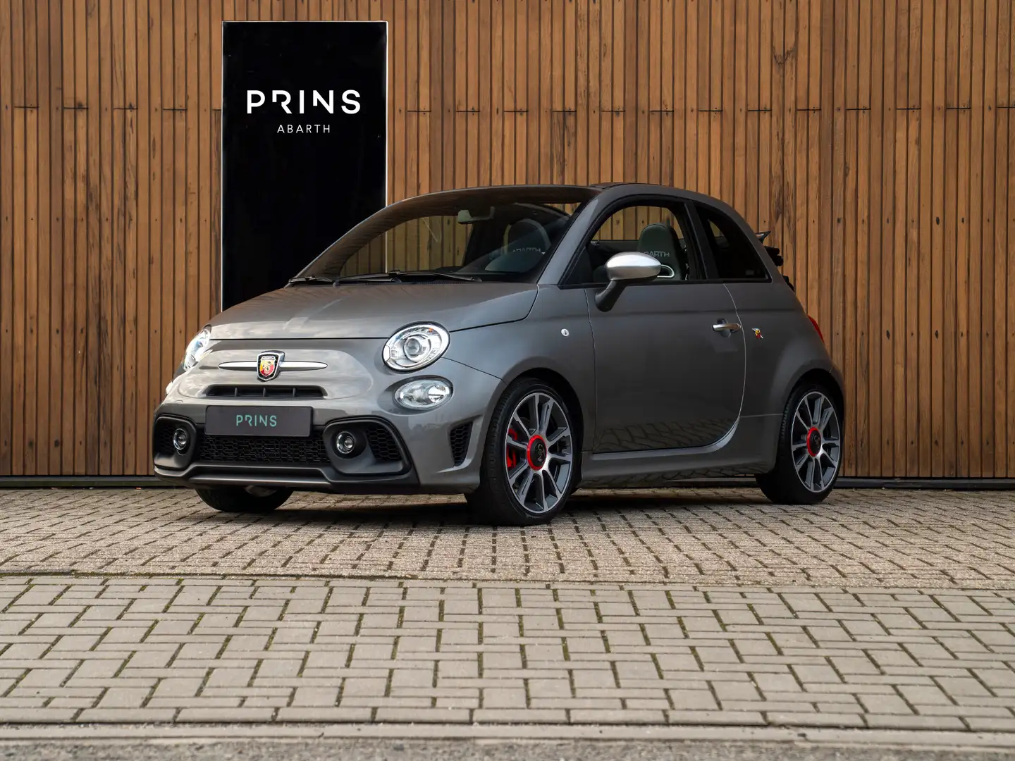 Fiat 500C Abarth Turismo | Automaat | Diamond stitching Grau - 1