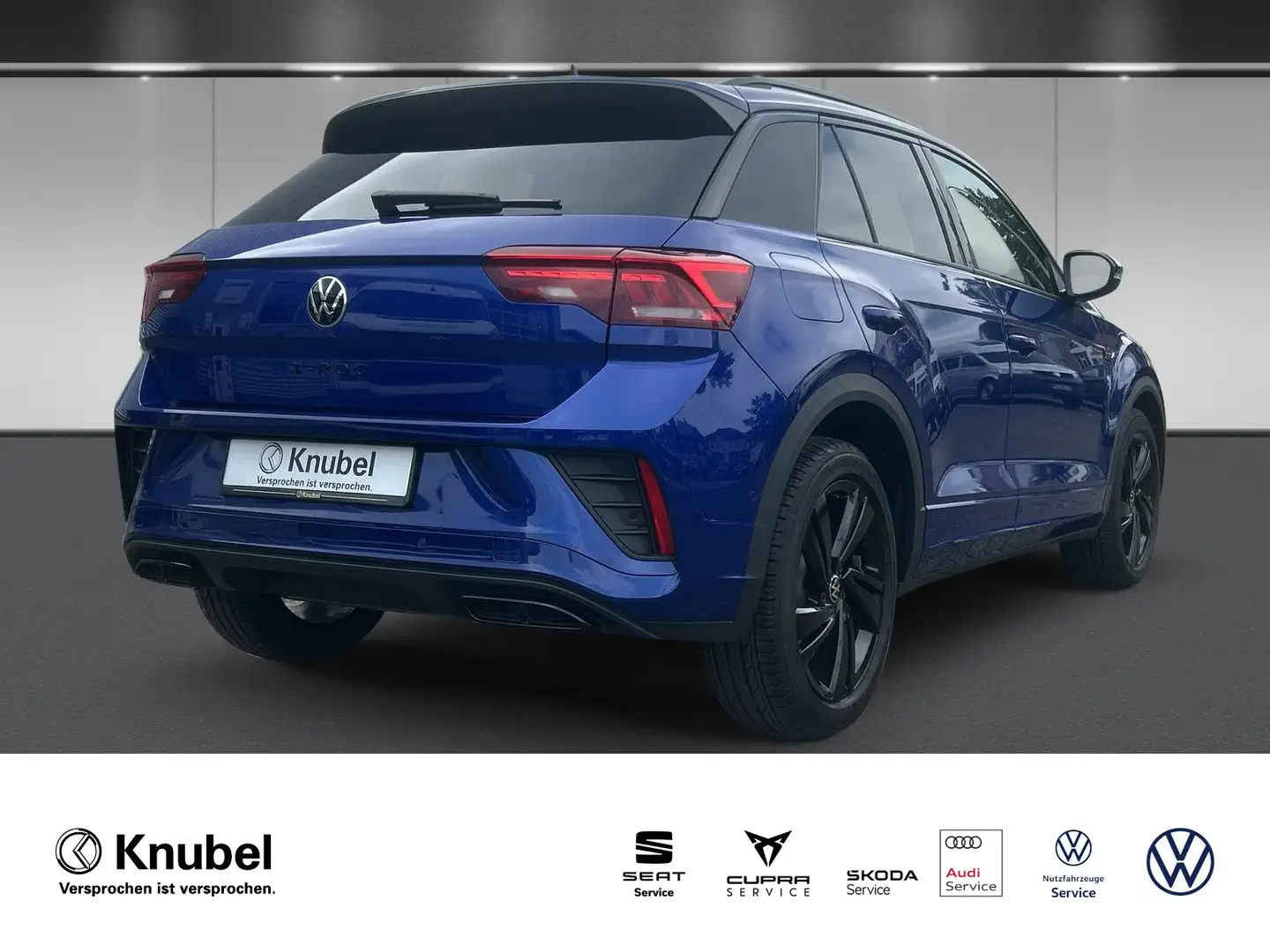 Volkswagen T-Roc R-Line 1.5 TSI DSG LED+ Navi Standhzg. ACC Massage Blau - 2