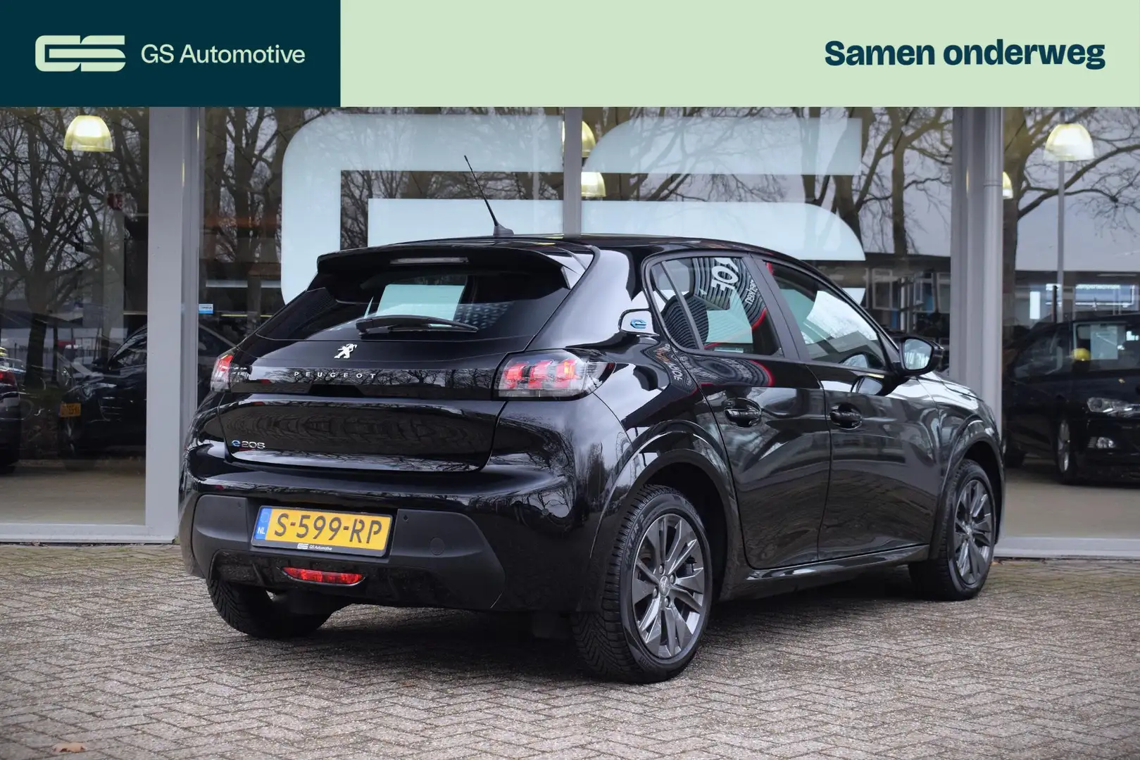 Peugeot e-208 EV Active Pack 50 kWh SOH94% NAV|AC|PDC|LMV Schwarz - 2