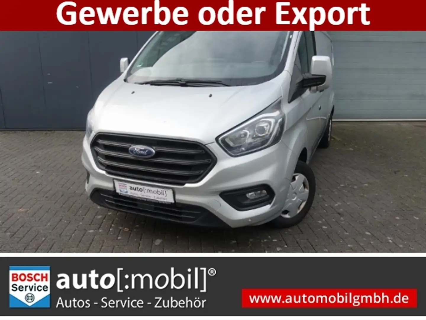 Ford Transit Custom Kasten 300 L2 Trend 2.0 TDCi Argent - 1