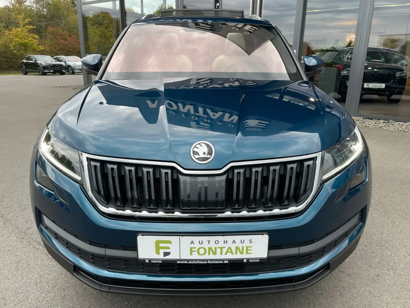 Skoda Kodiaq 2,0TSi Style 4x4 Pano Leder AHK Bleu - 2