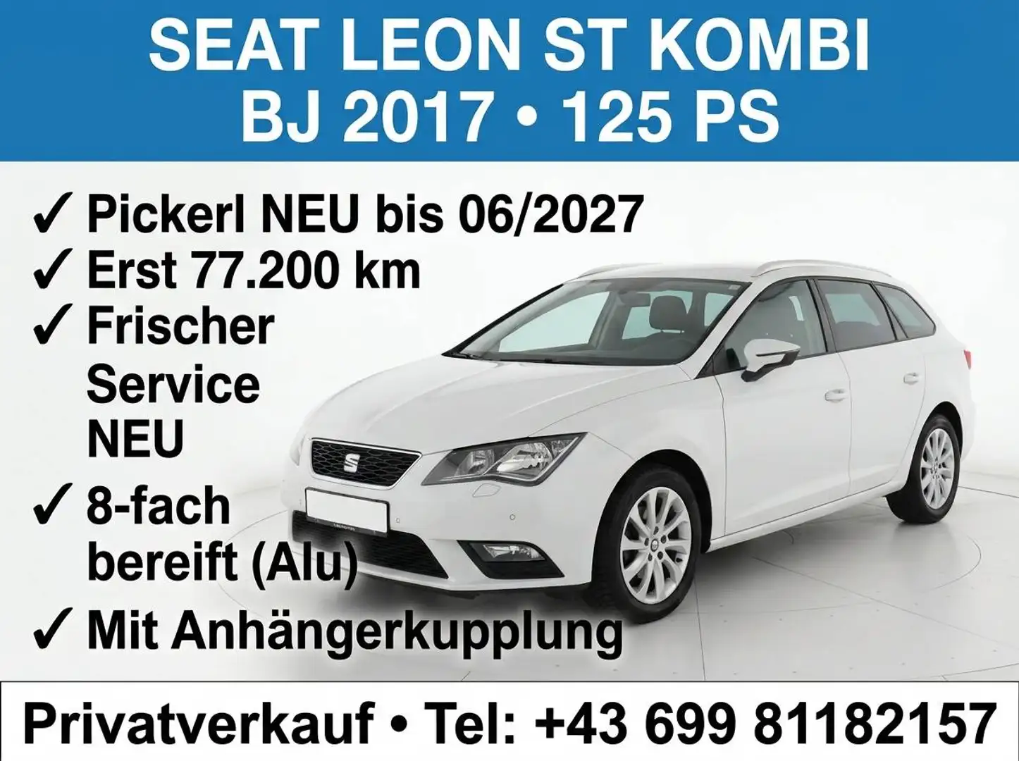 SEAT Leon Leon ST Xcellence 1,4 TSI Xcellence Weiß - 1