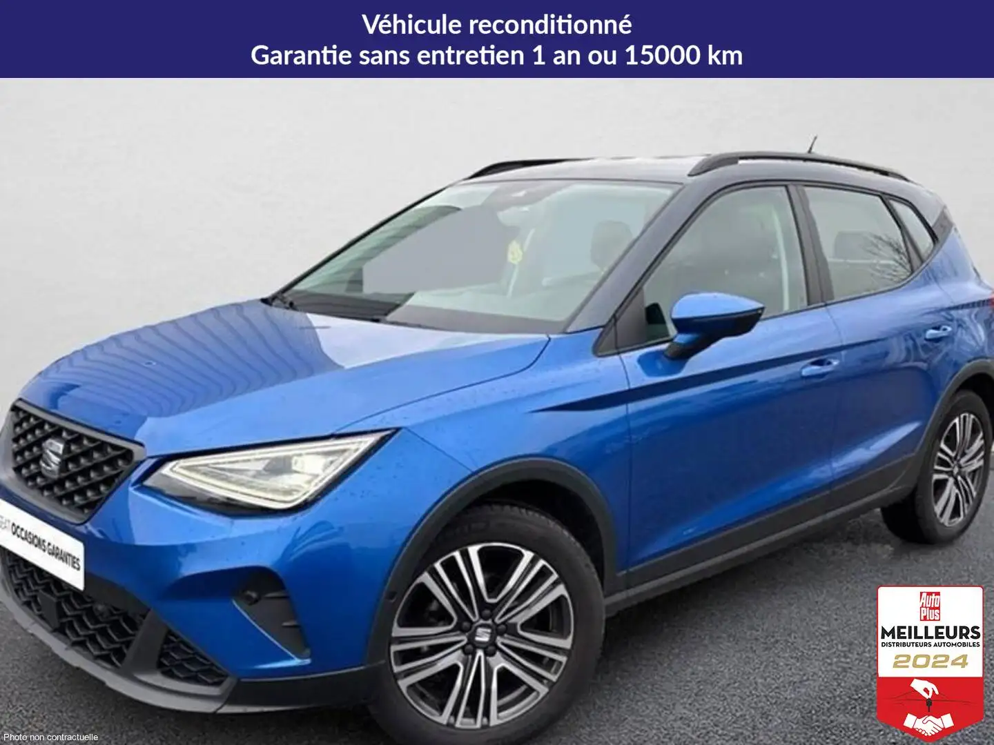 SEAT Arona 1.0 tsi 115 ch start/stop dsg7 copa Gris - 1