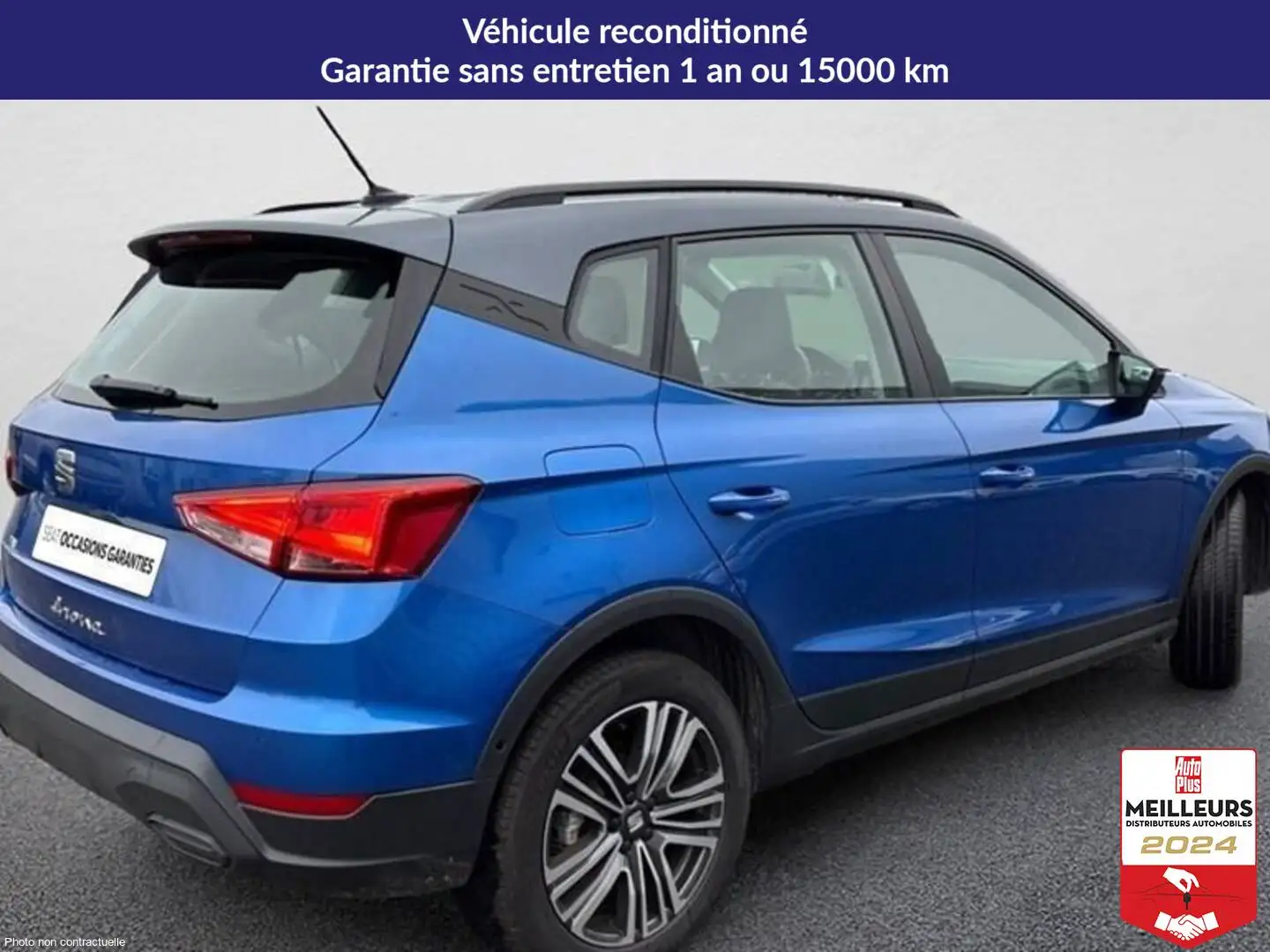 SEAT Arona 1.0 tsi 115 ch start/stop dsg7 copa Gris - 2