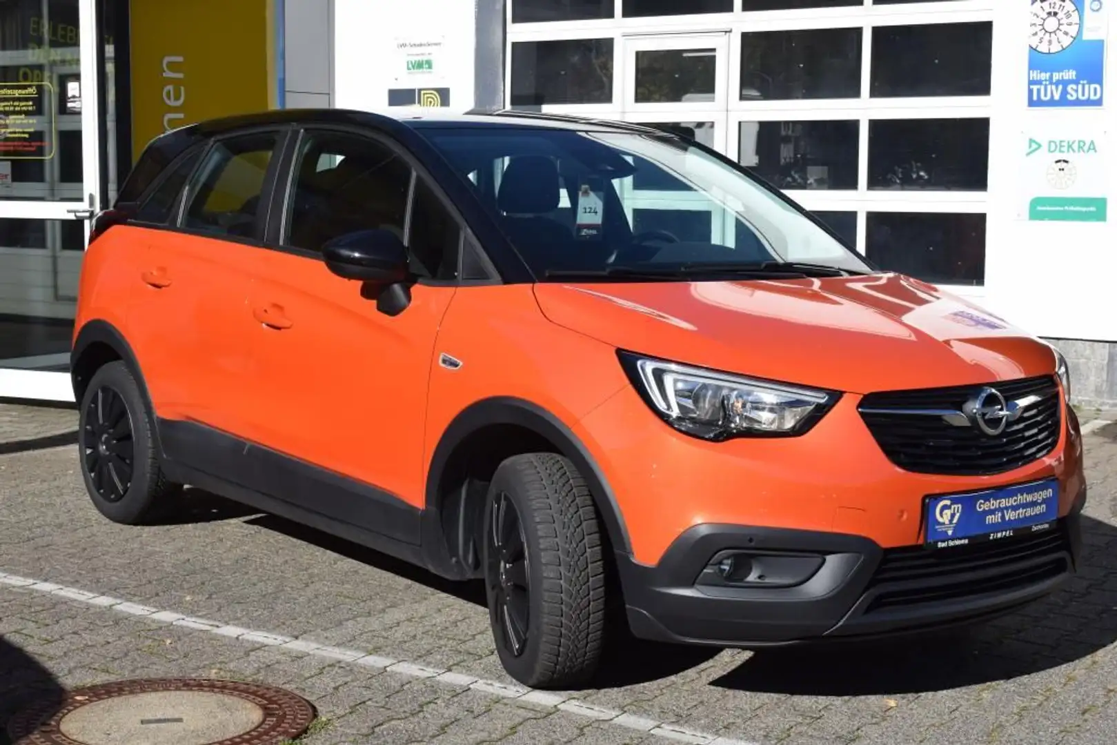 Opel Crossland X 1.2T AHZV+Sitzheizung+Lenkradheizung Orange - 2