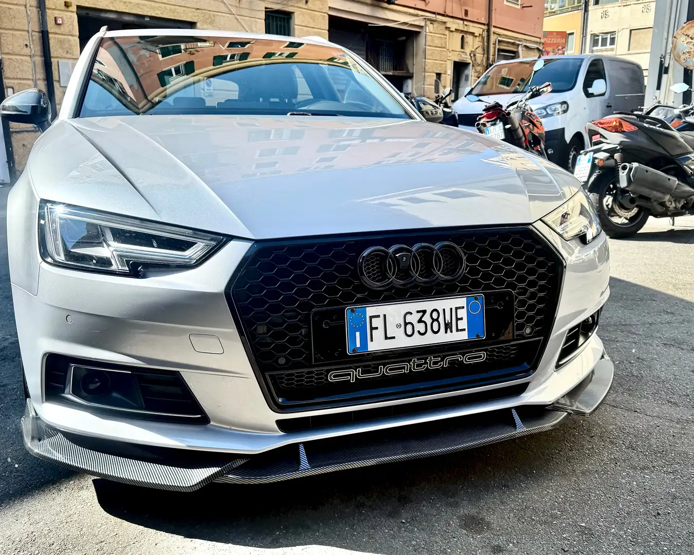 Audi A4 QATTRO S LINE BISNES SPORT Argento - 1