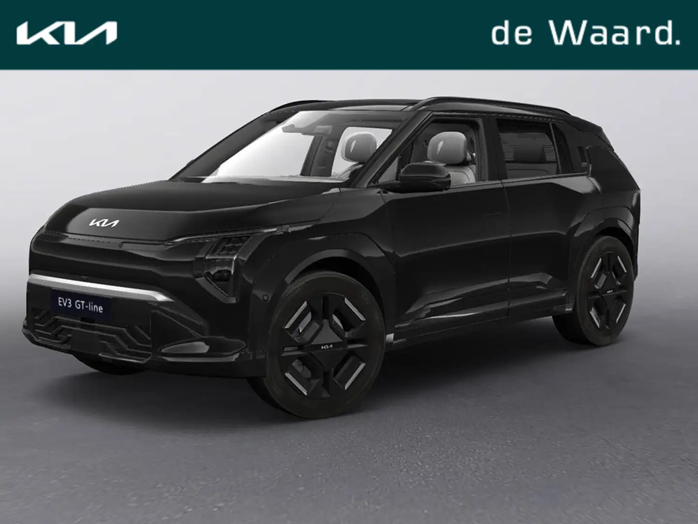 Kia EV3 GT-Line 81.4 kWh | €3.000,- inruilvoordeel | Vegan Negro - 1