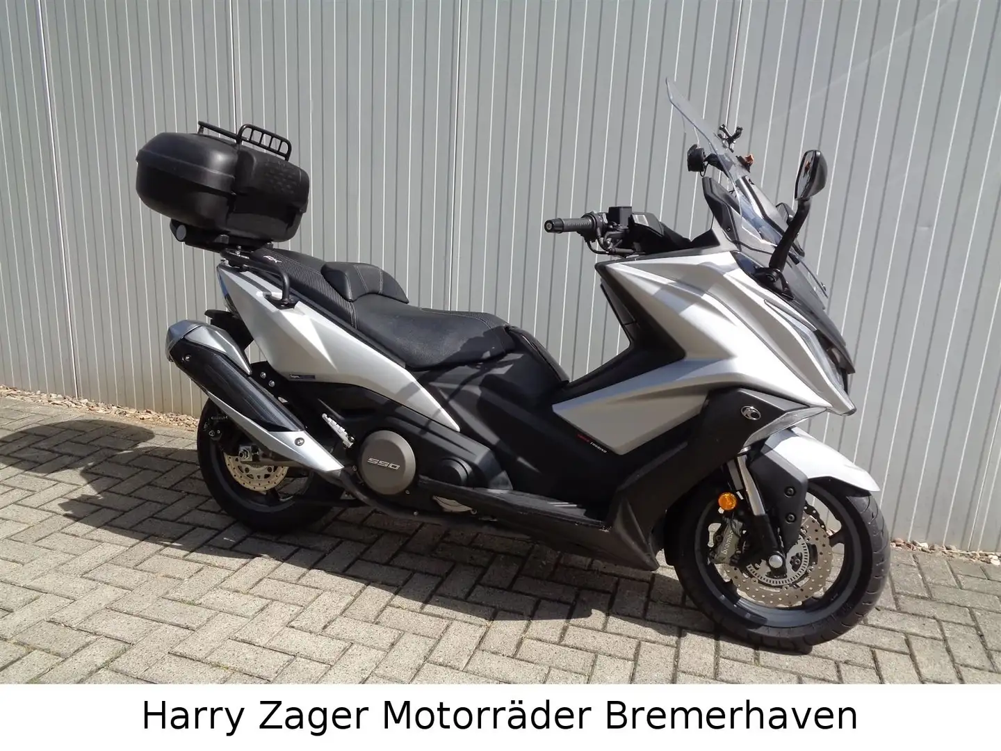 Kymco AK 550 i ABS Topzustand, Topcase Argent - 2