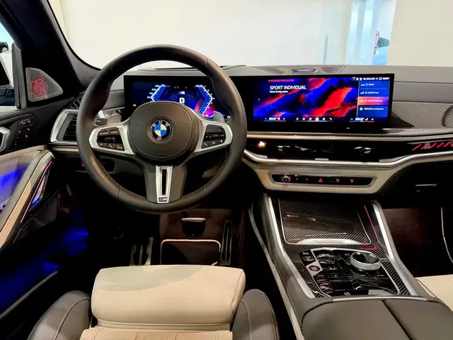 BMW X6 M M60i xDrive,FrozenMatt,Individual,Massage,Carbon, Ansicht 29
