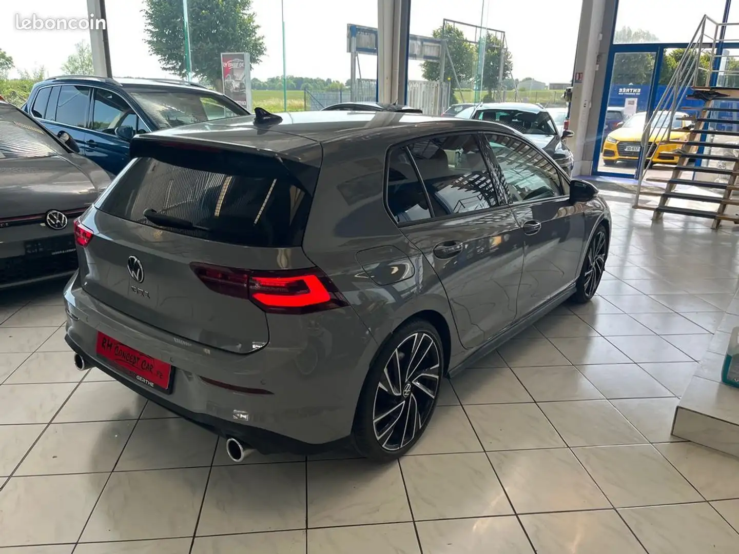Volkswagen Golf VIII GTI 2.0 TSI DSG 245CH GPS-LED-VIRTUAL-IQ LIGH Gris - 2