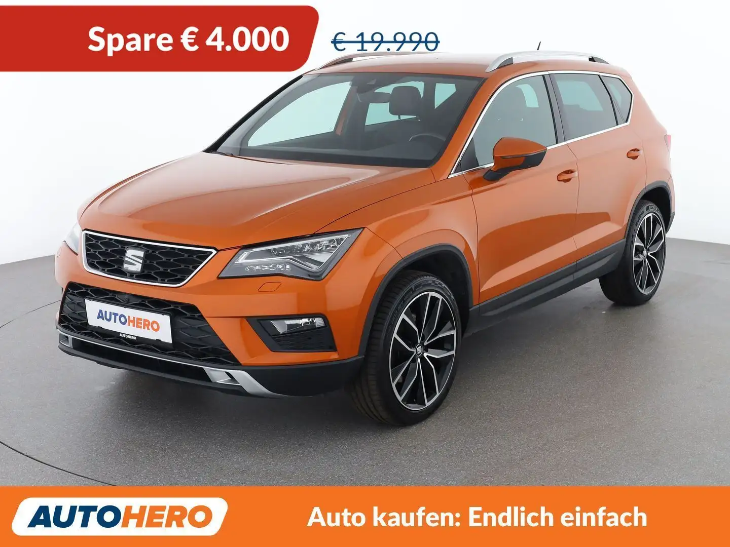 SEAT Ateca 2.0 TDI Xcellence 4Drive Orange - 1