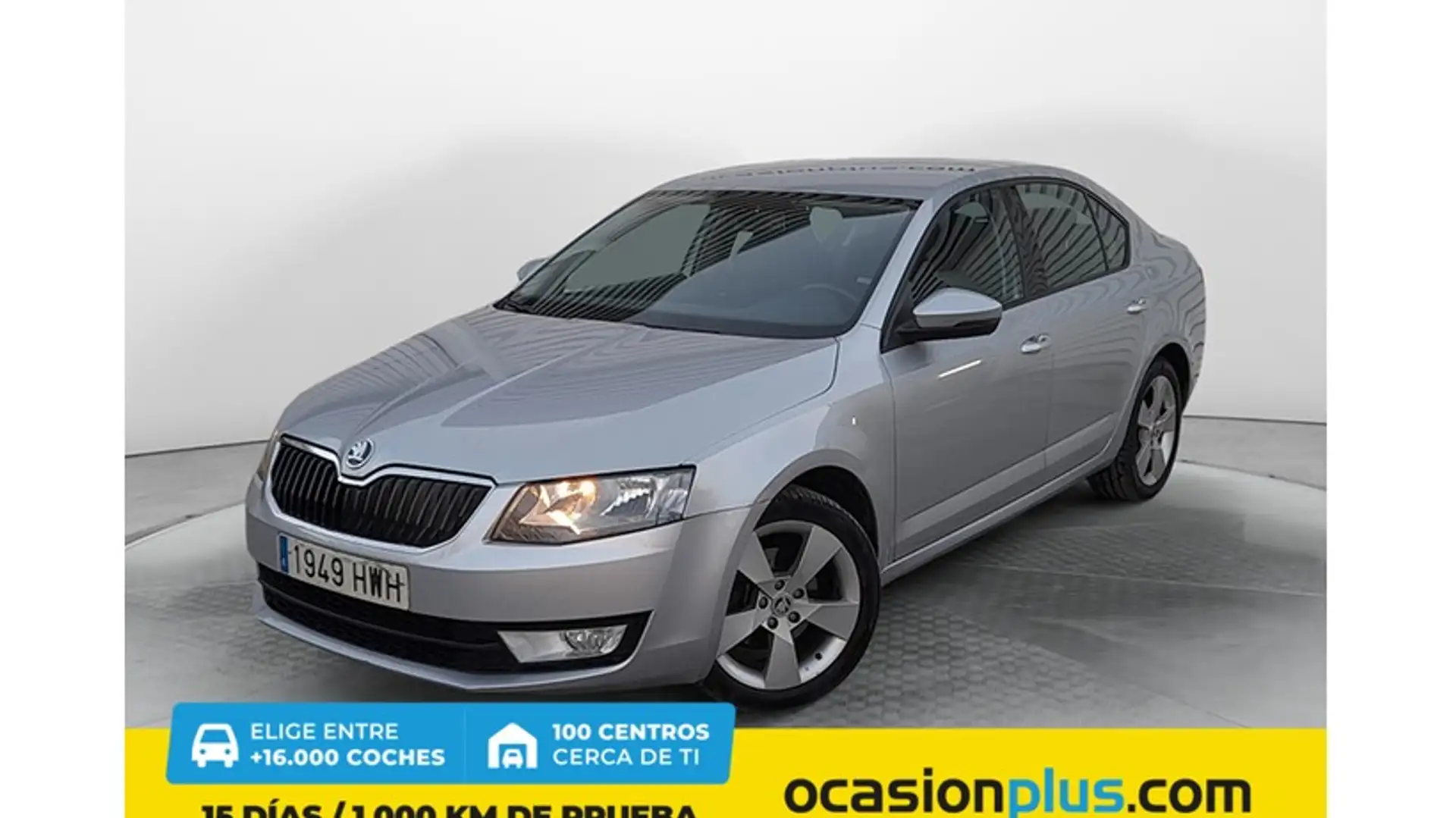 Skoda Octavia 2.0TDI CR Elegance Plateado - 1