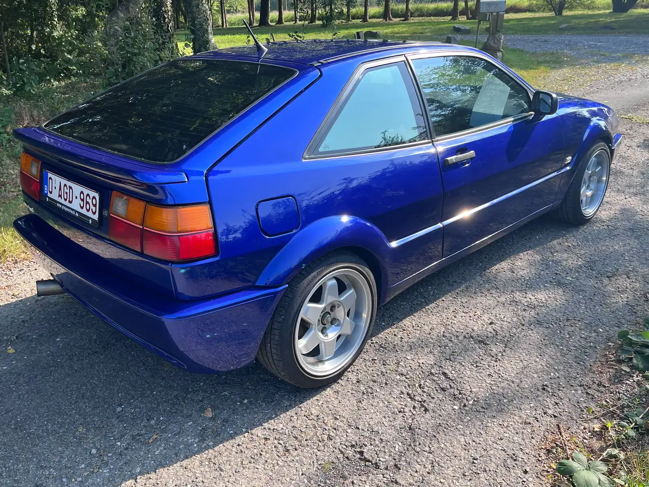 Volkswagen Corrado 1.8 16v turbo + demande d'imatriculation ancetre, foto 7