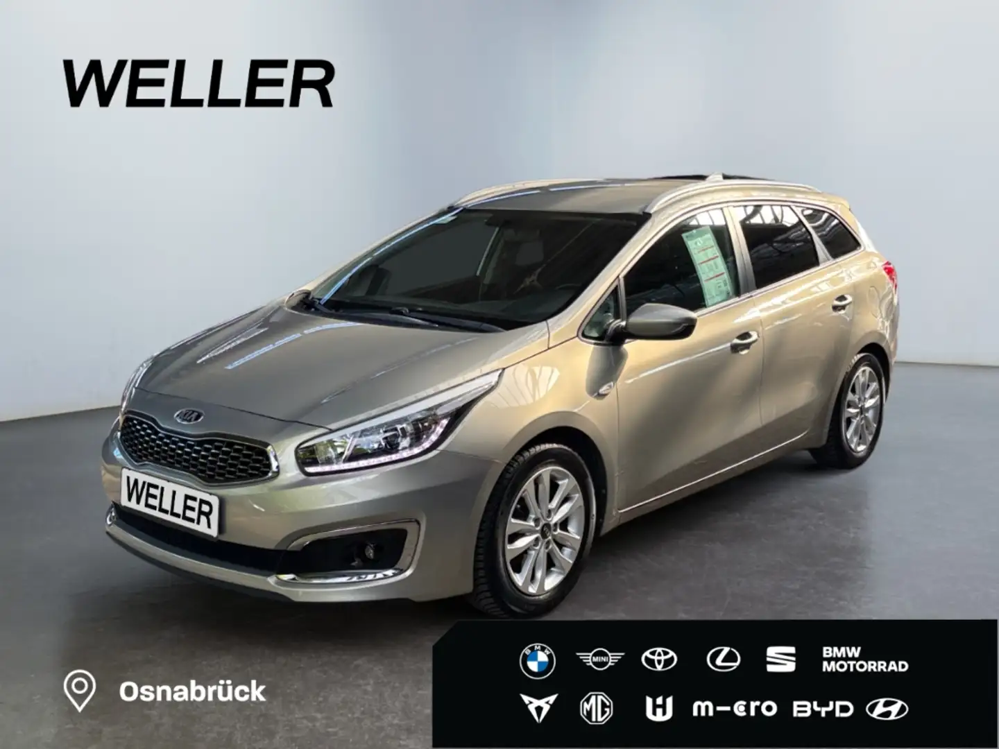 Kia Ceed SW / cee'd SW 1.0 T-GDI ISG Platinum Edition *AHK*Navi* Brons - 1